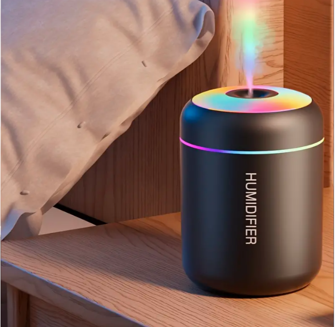 Mini Humidificateur LED – Respirez mieux avec style
